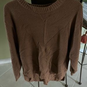 Zenana Cable Knit Long Sleeve Sweater